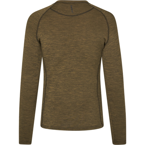 2025 Seeland Mens Peak Aia T-Shirt 4053001310 - Military Olive Melange